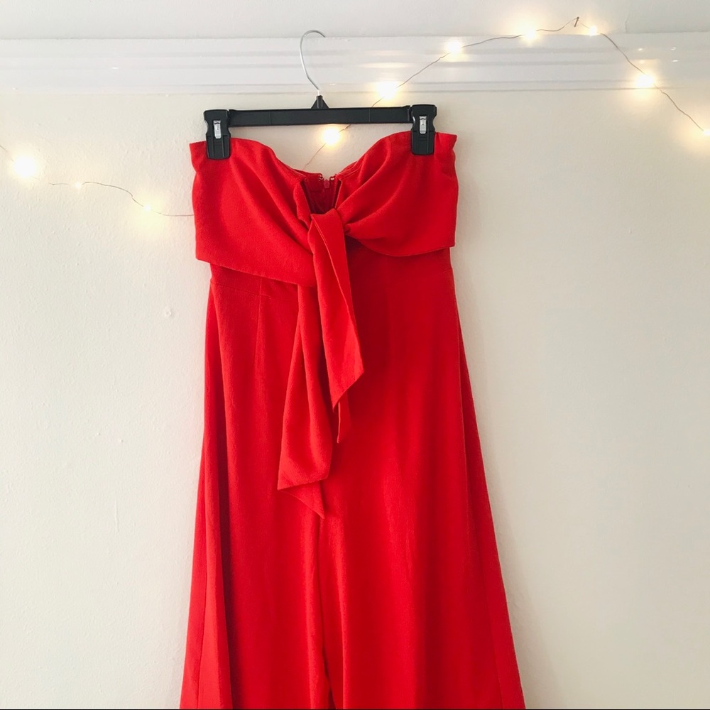 Red jumpsuit - worn once!